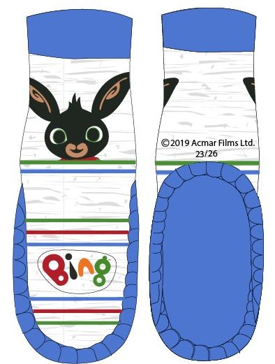 Bing Leather Sole Socks 23-28