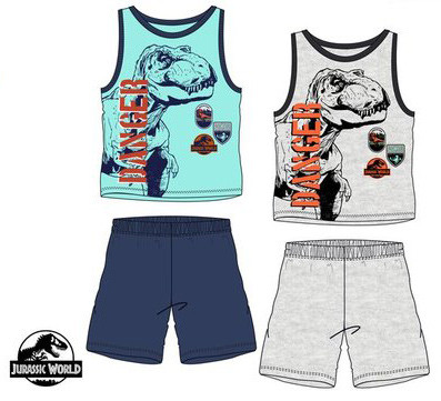 Jurassic World kids short pajama 3-8 years