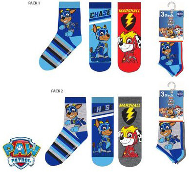 Paw Patrol kids socks 23-34
