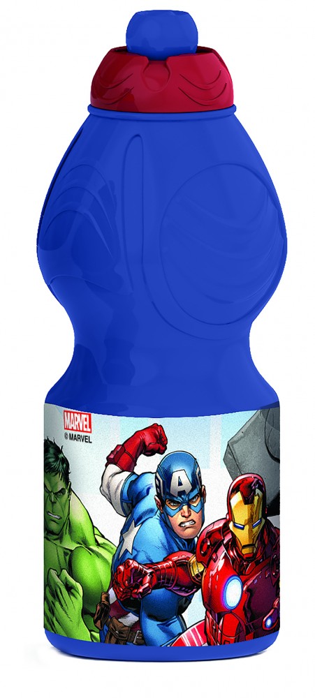 Avengers bottle, sports bottle 400 ml