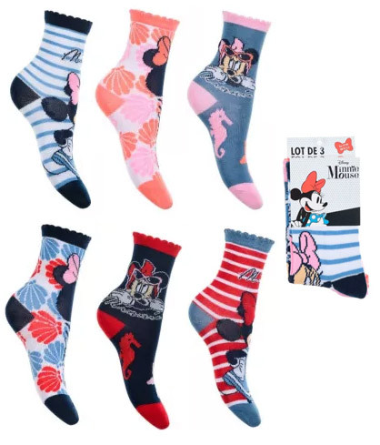 Disney Minnie  Ocean kids socks 23-34