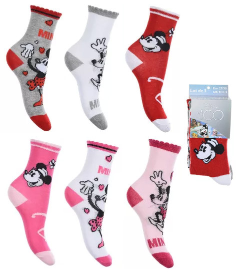 Disney Minnie  children's socks 23-34