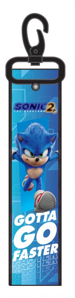 Sonic Speed the hedgehog keychain