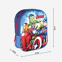 Avengers 3D backpack, bag 31 cm  CEP2100004067