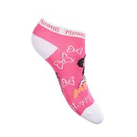 Disney Minnie  childrens hidden socks 23-34
