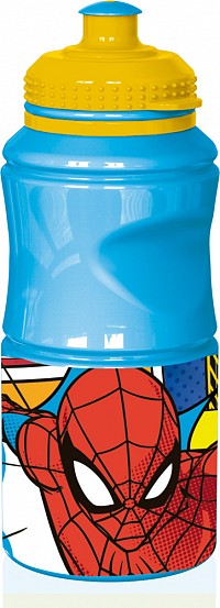 Spiderman Midnight Flyer Moon water bottle, sports bottle 380 ml