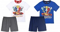 Disney Cars childrens short pajamas 3-8 years