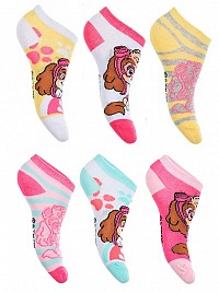 Paw Patrol childrens low cut socks 23-34