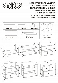 Disney Mickey  Star toy storage stand with 3 compartments 53x30x60 cm