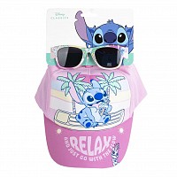 Disney Lilo and Stitch Relax sunglasses and baseball cap set