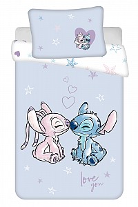 Disney Lilo and Stitch Purple Childrens bedding set 100×135 cm, 40×60 cm