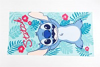 Disney Lilo and Stitch Happy bath towel, beach towel 70x140cm (Fast Dry)