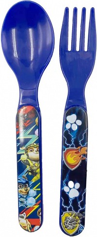 Paw Patrol Power Up sandwich box + cutlery set