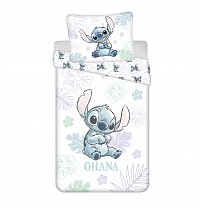 Disney Lilo and Stitch Ohana White bedding cover 140×200cm, 70×90 cm
