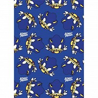 Sonic the Hedgehog flannel blanket 110x150cm