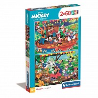 Disney Mickey  Orchestra 2x60 piece puzzle Clementoni CMC21620