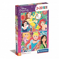 Disney Princess 2x20 piece puzzle Clementoni  CMC24766