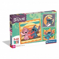 Disney Lilo and Stitch 3x48 pcs puzzle Clementoni  CMC25062