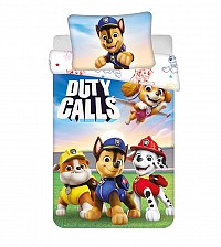 Paw Patrol Duty Calls childrens bedding cover 100×135cm, 40×60 cm