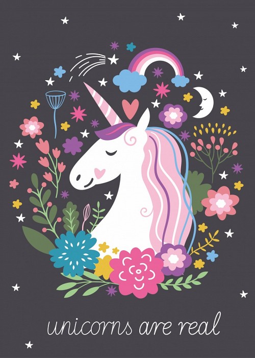 Unicorn polar blanket 100*140cm