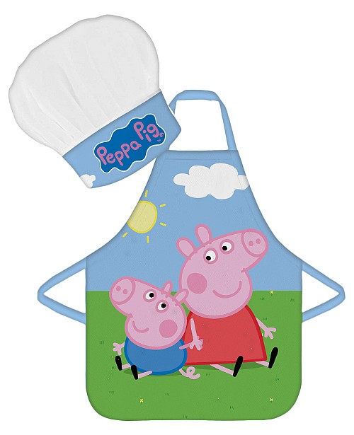 Peppa Pig Field kids apron 2-piece set
