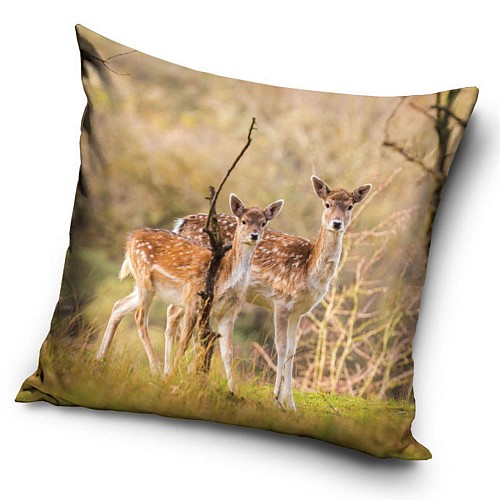 Animals Deer Forest Pillow Cover 40x40 cm