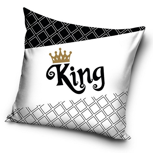 Party King Cushion Cover 40x40 cm Velvet