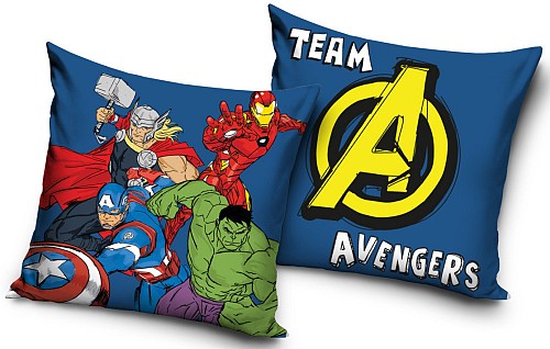 Avengers velvet cushion cover 40x40 cm