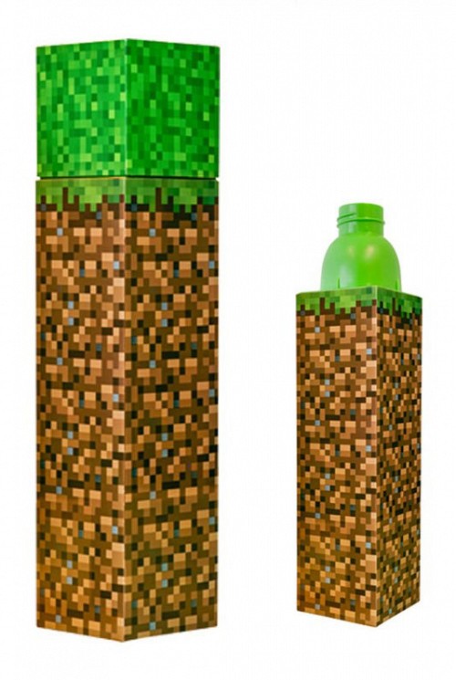 Minecraft plastic water bottle, sports bottle 650 ml