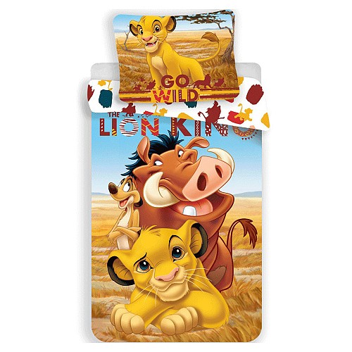 Disney The Lion King Pride Lands Trio bedding set 140x200cm, 70x90 cm