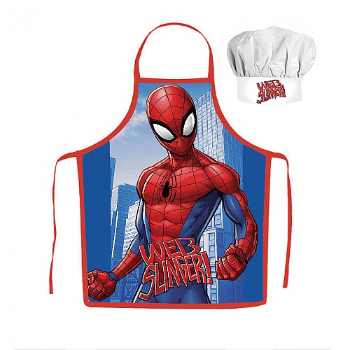 Spiderman Web Slinger children's apron 2-piece set