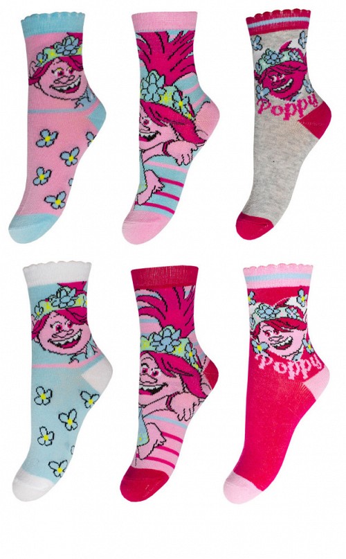 Trolls children's socks 23-34
