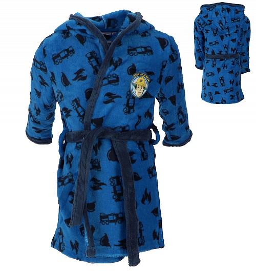 Fireman Sam Blue Flame children's bathrobe 98-116 cm