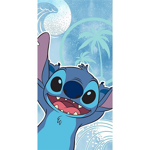 Disney Lilo and Stitch Wave bath towel, beach towel 70x140cm