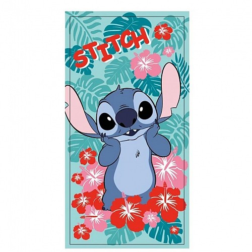 Disney Lilo and Stitch in Bloom bath towel, beach towel 70x140cm (Fast Dry)