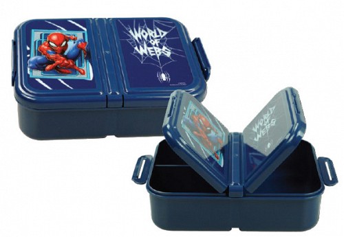 Spiderman World multi-compartment lunch box, sandwich box