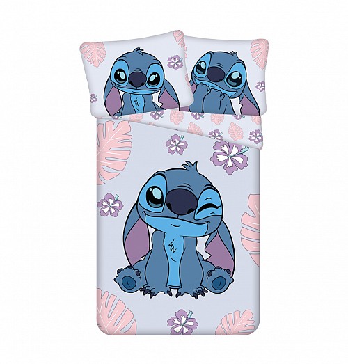 Disney Lilo and Stitch Cute bedding cover 140×200cm, 70×90 cm