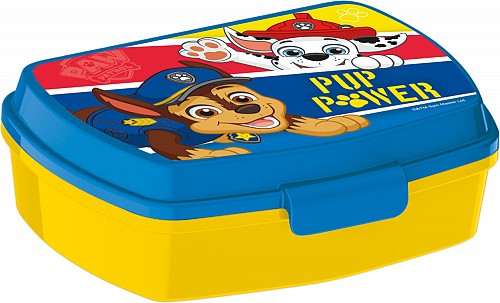 Paw Patrol Pup Power funny plastic sandwich box