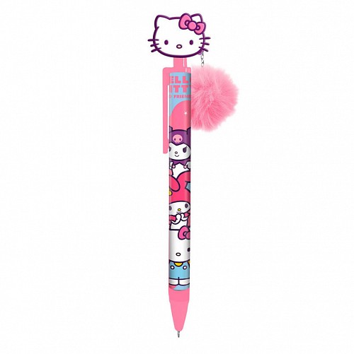 Hello Kitty Friends pen with decoration