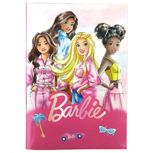 Barbie Paints B/5 lined notebook 40 sheets