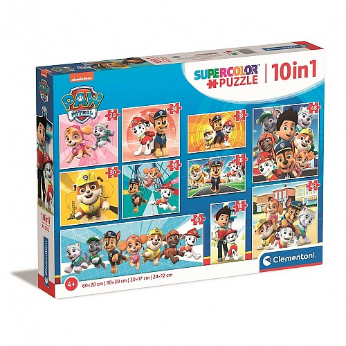 Paw Patrol Everyone 10 in 1 puzzle Clementoni CMC20270