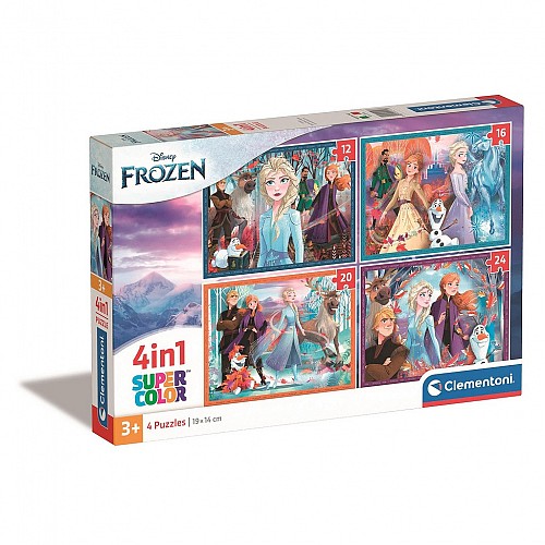 Disney Frozen Echoes 4-in-1 puzzle Clementoni CMC21518