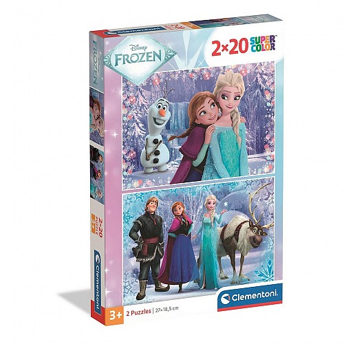 Disney Frozen 2x20 pcs puzzle Clementoni