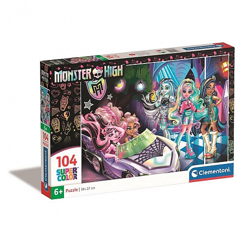 Monster High Car 104 db-os puzzle Clementoni  CMC25783