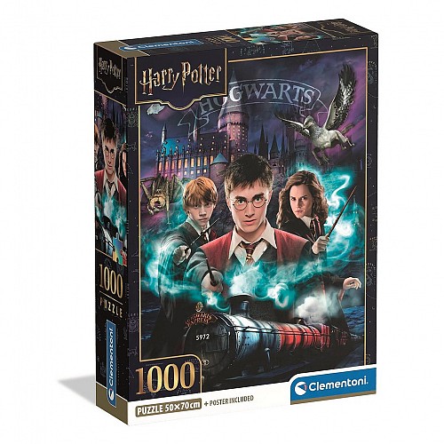 Harry Potter 1000-piece Compact puzzle Clementoni  CMC37047