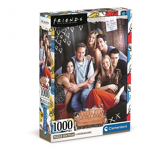 Friends The Couch 1000-piece Clementoni puzzle  CMC39711