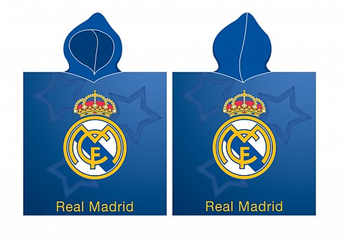 Real Madrid Star beach towel poncho 55x110 cm (Fast Dry)
