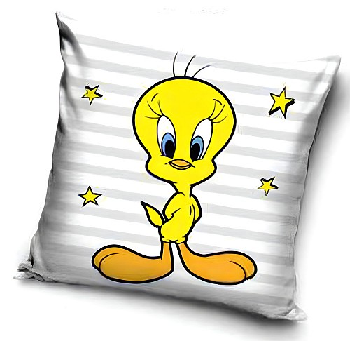 The Looney Tunes Tweety 40x40 cm Velour pillowcase