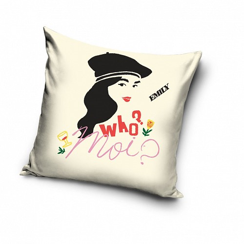 Film Moi Emily in Paris cushion cover 40x40 cm Velvet