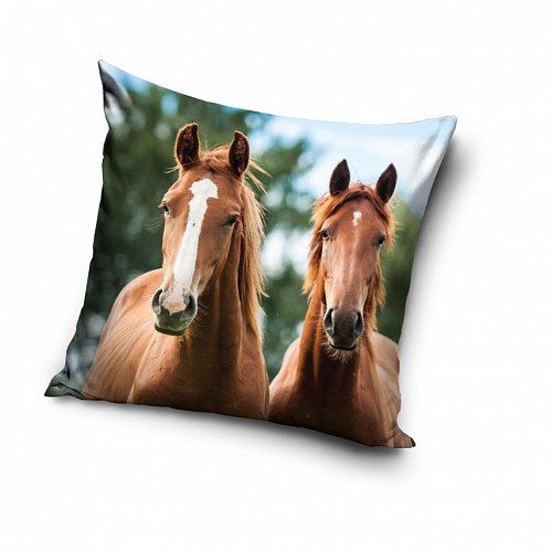 Horses Harmony cushion cover 40x40 cm